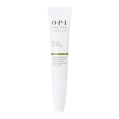 OPI Pro Spa - Aceite Hidratante para Uñas y Cutículas, Básico para Manicura ProSpa de manos y uñas. Antioxidante, con Cupuaçu y Té Blanco - 7,5ml