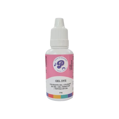 PASTRY COLOURS - Colorante Alimentario Rosa en Gel - Color Liposoluble Intenso para tu Repostería - 30 Ml
