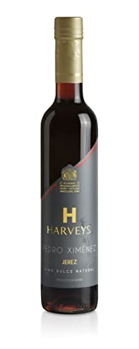 HARVEYS PEDRO XIMÉNEZ - Vino de Jerez, Vino Dulce Natural con 15,% Volumen de Alcohol - Botella 50 cl