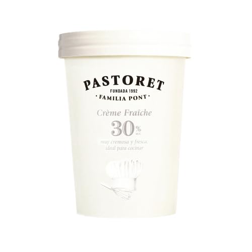 (PACK 3ud) Crema fresca de nata para cocinar EL PASTORET Creme Fraíche 500 g.