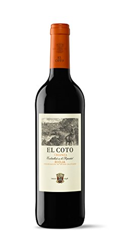 El Coto Crianza - Vino Tinto DOC Rioja, Variedad Tempranillo, Redondo, Afrutado, Equilibrado 750 ml
