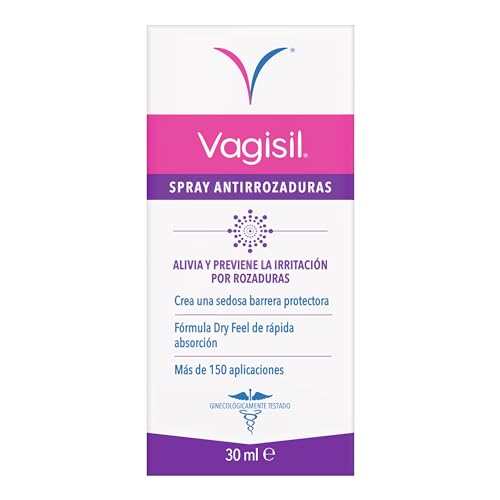 Vagisil Spray Anti-Rozaduras, Higiene Íntima, Alivia y Previene las Irritaciones por Rozaduras Durante Todo El Día, Uso Externo, 30 ml