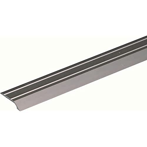 Alberts 490638 Perfil de compensación | Autoadhesivo | Aluminio, anodizado en tonalidad de acero inoxidable | 900 x 39 mm