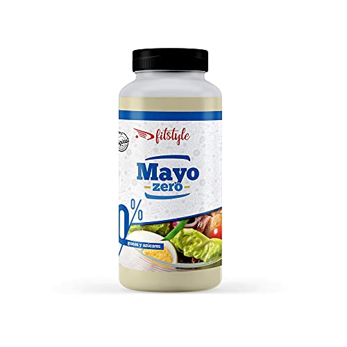 Salsa Mayonesa 0% FITstyle 265ml | Sin azúcar y sin grasa | Textura espesa y sabor intenso | Apto para dietas