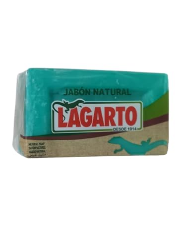 LAGARTO pastilla de JABON natural Verde 250 gr