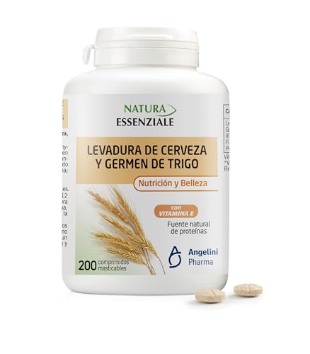 Nature Essenziale Complemento Alimenticio Con Levadura De Cerveza, Germen De Trigo Y Vitamina E - 200 Cápsula