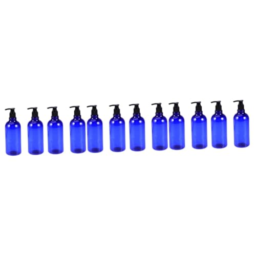 DOITOOL 12 Piezas Botellas de Viaje Botellas con para líquidos humectantes detergente dispensador de jabón de Manos Botella de Viaje Recargable Botella de loción Relleno