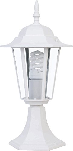 Lámpara de Sobremuro para Exterior Astrid 7hSevenOn Outdoor | 60W | Lámpara IP44 Impermeable | E27| Lámpara Blanca | Clase de eficiencia energética A