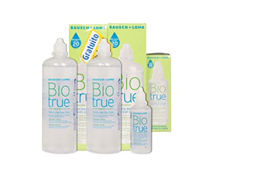 BAUSCH + LOMB - Biotrue Solución Única - Pack 2 botellas x 300 ml y 60 ml de regalo