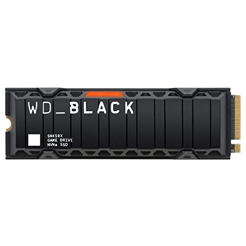WD_BLACK 1TB SN850X M.2 2280 Game Drive con disipador térmico PCIe Gen4 NVMe hasta 7300 MB/s