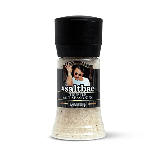 SaltBae Sal de Trufa - sal para cualquier cocinero casero o maestro de la parrilla - ideal para una fiesta de barbacoa - lleve Salt Bae a su cocina