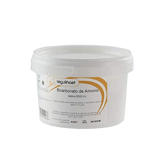 Cocinista Bicarbonato de amonio - 500g - Mejorador de masas panaderas y reposteras