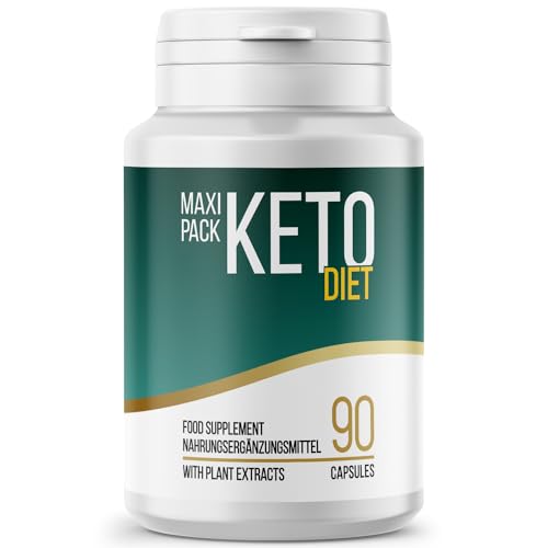 Keto Diet cápsulas de la dieta keto – Ketodiet para mujeres y hombres – 90 cápsulas 1x