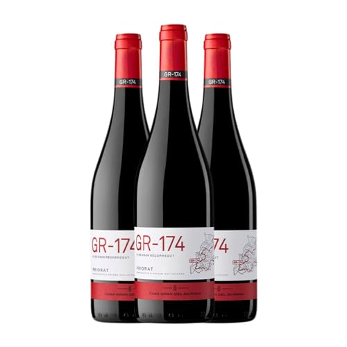 Gran del Siurana GR-174 Priorat Joven 75 cl Vino tinto (Caja de 3 Botellas de 75 cl)