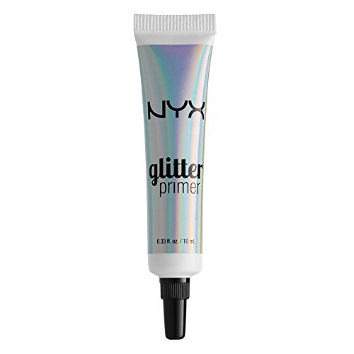 NYX Professional Makeup Prebase de purpurina Glitter Primer, Gel fijador para purpurina suelta, sombra de ojos y pigmentos, Larga duración