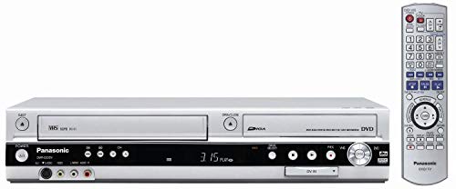 Panasonic DMR-ES35 DVD Recorder + VHS VCR - lectores y grabadores de DVD (JPEG/TIFF, 33 W, 13.5 W, Negro, Plata, 6800 g, XP,SP,LP,EP)