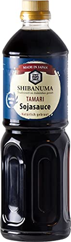 Shibanuma Salsa de soja tamari sin gluten (Tamari Shoyu) 1170 g