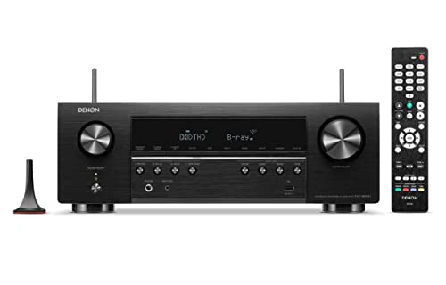 Denon Avc-s660h Negro/5.2ch/8k/135w/dolby Truehd/Dolby Surround/DTS-HD Master Audio/DTS Neo:6/Control De Voz