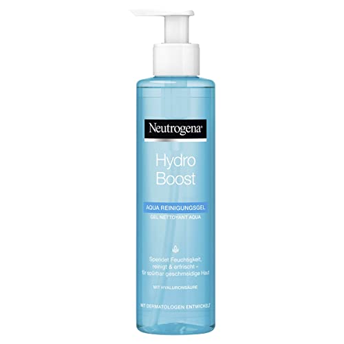 Neutrogena Hydro Boost - Limpiador facial Aqua con glicerina e hialurón, 200 ml