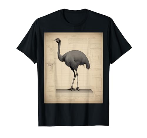 Plano de la sección de carne de avestruz Camiseta