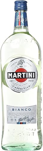 MARTINI Bianco White Vermouth Aperitivo, Vermut italiano con infusión de hierbas aromáticas y flores, 15% ABV, 150cl / 1,5L