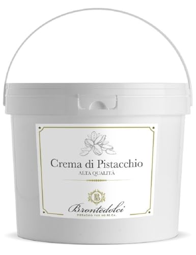 Crema de Pistacho dulce, 40% de los pistachos de Sicilia,1kg