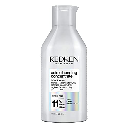 Redken | Acondicionador Sin Sulfatos para Fortalecer todo tipo de Cabellos, Acidic Bonding Concentrate, 300 ml