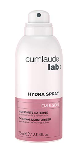 Cumlaude Lab Hydra Spray - Bruma Vulvar Hidratante, Calmante y Refrescante, con Ácido Hialurónico y Aloe Vera para Sequedad, Picor o Inflamación de la Zona Genital Externa - 75 ml