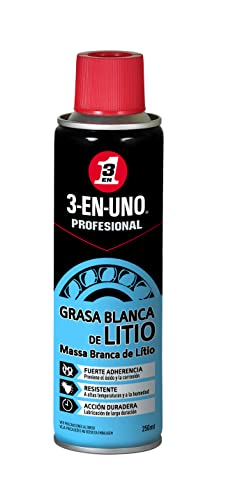 3 EN UNO Profesional - Grasa Blanca de Litio en Spray- 250 ml