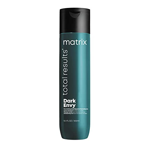 Matrix Champú Dark Envy neutralizador de cabellos morenos, 300 ml