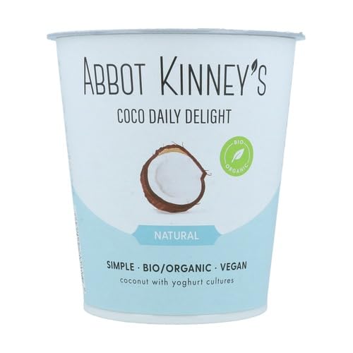 PACK 3 UD Abbot Kinney's Yogurt Vegetal de Coco NATURAL Vegano (Producto Refrigerado)