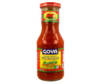Goya - Salsa Suave - Mild Sauce - Pico de Gallo - ideal para Tacos - Fajitas - Burritos y Nachos - 500 Gramos