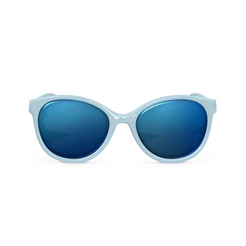 Suavinex, Gafas de Sol para Niños de 3 a 8 Años, Polarizadas, con Filtro UV 400, 100% Protección Rayos UVA y UVB, con Funda y Cinta de Sujeción Incluidas, Muy Flexibles y Ligeras, Color Glacier