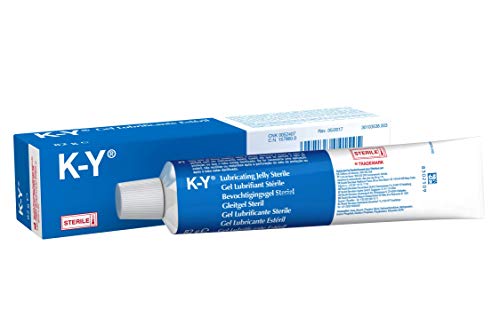K-Y lubricante - lubricante estéril en un tubo de 82 g - 1 paquete (1x82g tubo)