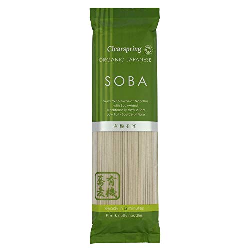 Clearspring Org Japanese Soba Noodles 200 g (order 6 for trade outer)