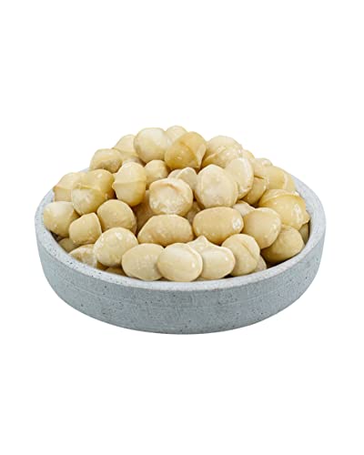 Pearls BIO Nueces de Macadamia 1kg - Macadamias Sin Sal y Sin Tostar ( Estilo 2) - Sin tratar y sin aditivos de cultivo orgánico controlado