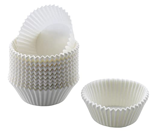ORIGINAL KAISER Inspiration - Moldes de Papel Blanco para 200 Magdalenas/Muffins/Cupcakes Ø 7cm