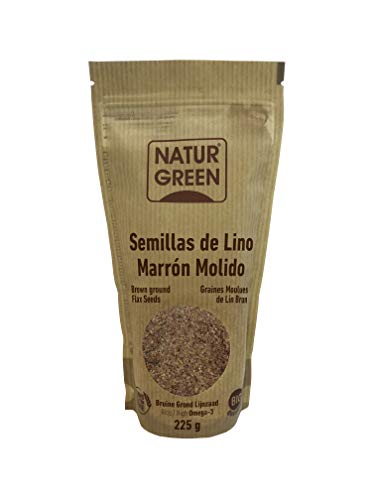 Natur Green Lino Marrón Molido Bio 225g