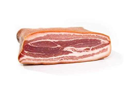 Pieza de panceta doble de cerdo de aproximadamente 1,5 kg.