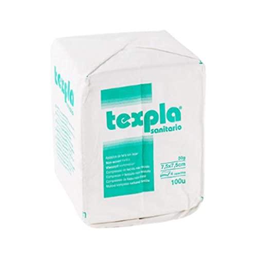 Texpol Gasas No Esteril TNT Plegada 7.5 x 7.5 -Bolsa 200u