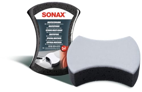 SONAX Esponja multiusos (1 unidad) para la limpieza de automóviles, especialmente absorbente | N.° 04280000