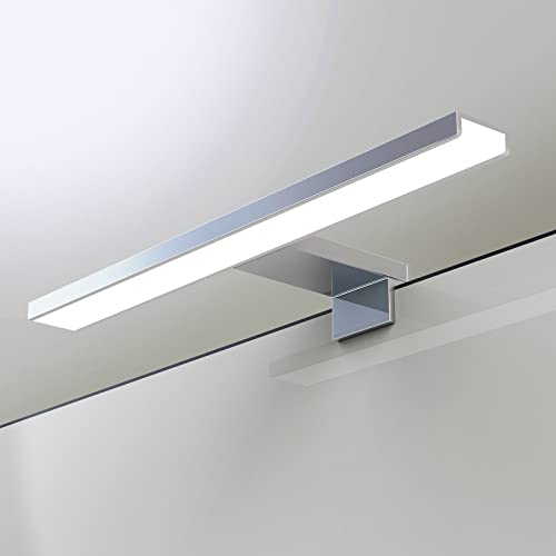 YIQAN 30cm Luz led para espejo, 230V Lámparas Iluminación IP44, Aplique de pared para baño