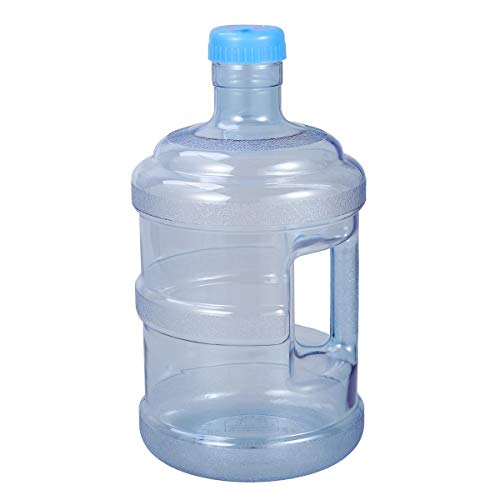 VORCOOL 5 litros de Botella de Agua Pura Botella de Agua Mineral Cubo portátil con Mango