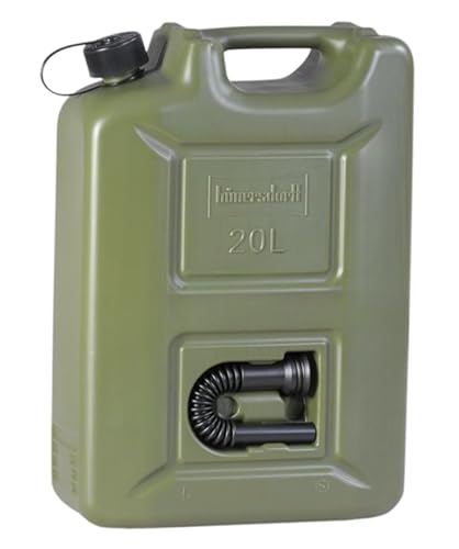 Hünersdorff 802010 Bidón para Carburante, Verde, 20 l
