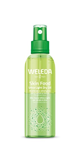 Weleda - Skin Food Aceite Seco Nutritivo, con Ingredientes 100% Naturales, Hidrata e Ilumina por 24 Horas, Ultraligero, para Cuerpo y Rostro, Apto para Pieles Normales y Secas - 100 ml