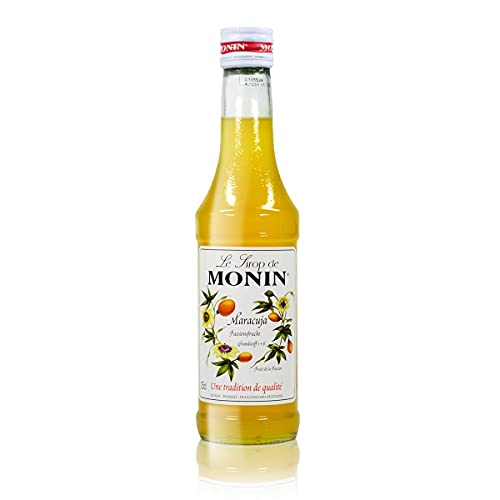 Monin Jarabe de Maracuyá, Botella de 250 ml, 25 cl