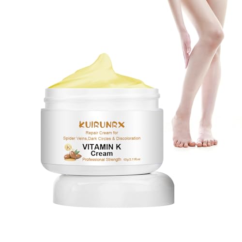 Crema vitamínica k, Crema para Varices,Tratamiento de Venas Varicosas,Mejora la circulación sanguínea en las piernas,para Piernas Cansadas