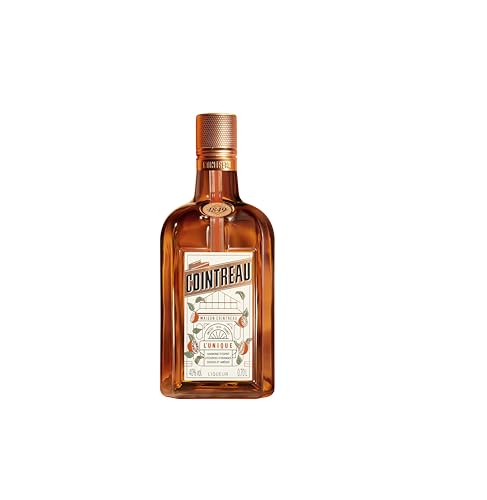 COINTREAU - L'Unique, Licor de Naranja, Triple Seco, para Cóctel, 40 % Volumen de Alcohol - 700 ml