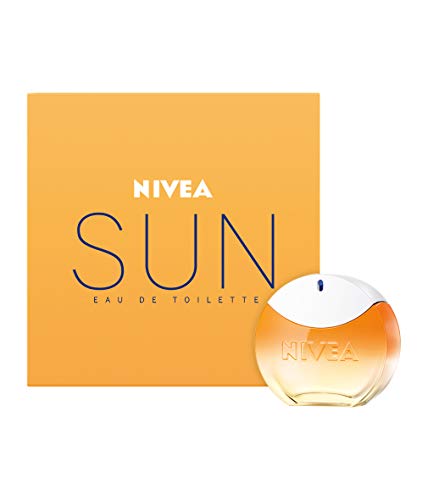 NIVEA SUN Eau de Toilette, perfume con el original NIVEA Sun Sun, aroma veraniego y refrescante, unisex, en frasco de perfume icónico (30 ml)