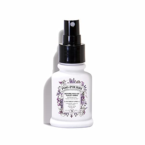 Poo-Pourri Toilet Spray Vanilla Mint 41 ml. comforting blend of lavender, vanilla and citrus natural essential oils wc